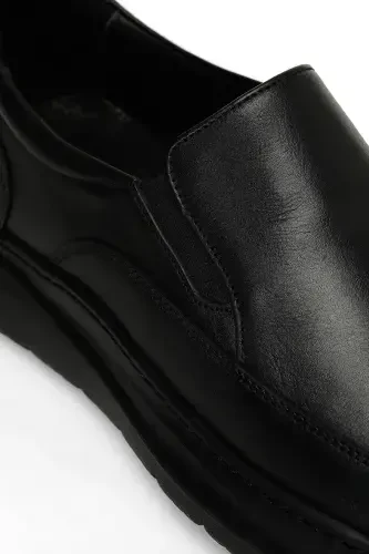 INCI BOWEL 4PR Black Men's Comfort Shoe-Black - 7