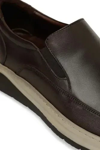 INCI BOWEL 4PR Brown Men's Comfort Shoe - 7