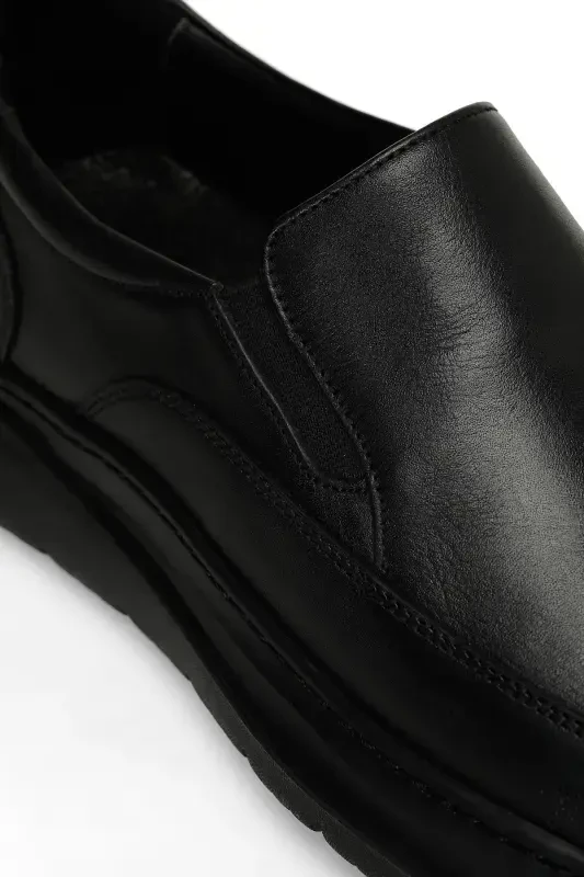 INCI BOWEL 4PR Qora Erkaklar Comfort Poyabzali-Qora - 7