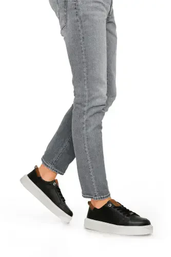 INCI BUNKER 5FX Black Men's Sneaker - İNCI (1)