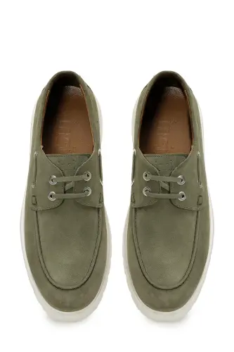 INCI BUSH 5FX Khaki Men's Classic Shoes-Khaki - 4