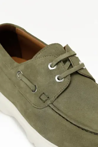 INCI BUSH 5FX Khaki Men's Classic Shoes-Khaki - 7