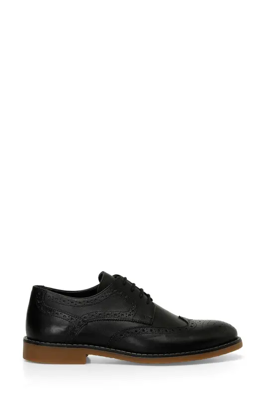 INCI CIRCLE 4FX Black Men's Classic Shoes - 1