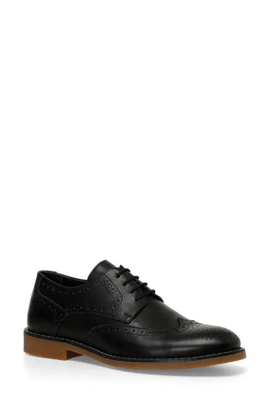 INCI CIRCLE 4FX Black Men's Classic Shoes - 2