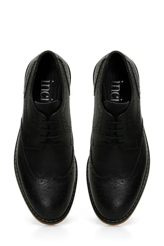 INCI CIRCLE 4FX Black Men's Classic Shoes - 4