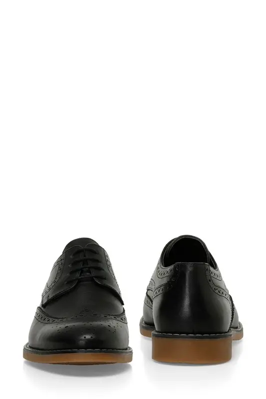 INCI CIRCLE 4FX Black Men's Classic Shoes - 5