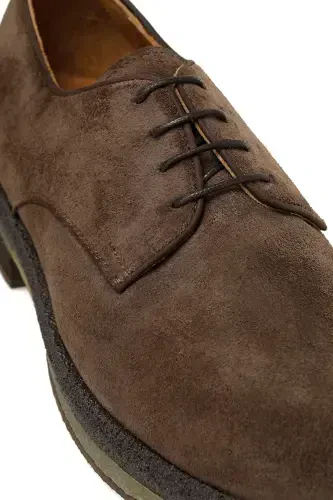 INCI COZY 3PR Jigarrang Erkaklar Klassik Poyabzali - 7