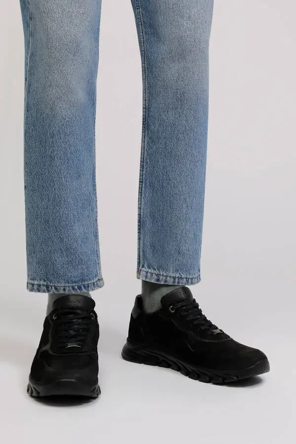 İnci Dairan 3'lü Siyah Erkek Spor Ayakkabı - 2