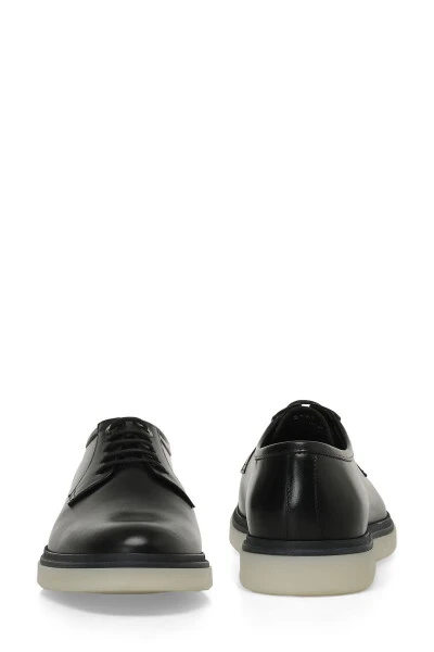 INCI DELMEN 4PR Black Men's Classic Shoes - 5