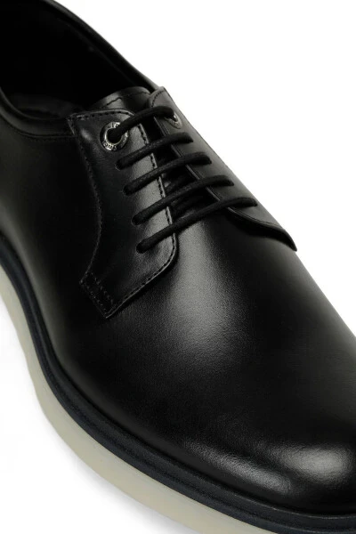 INCI DELMEN 4PR Black Men's Classic Shoes - 7