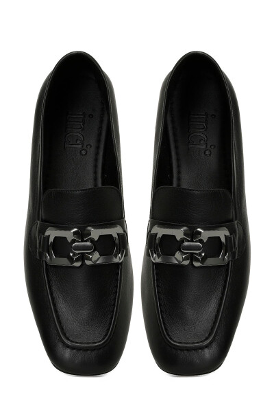 INCI DURHAM 5FX Qora Ayollar Loafer-Qora - 4