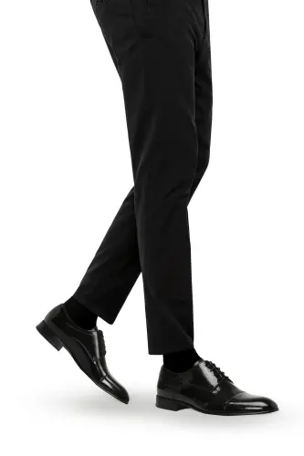 INCI FANON 5FX Black Men's Classic Shoes - İNCI (1)