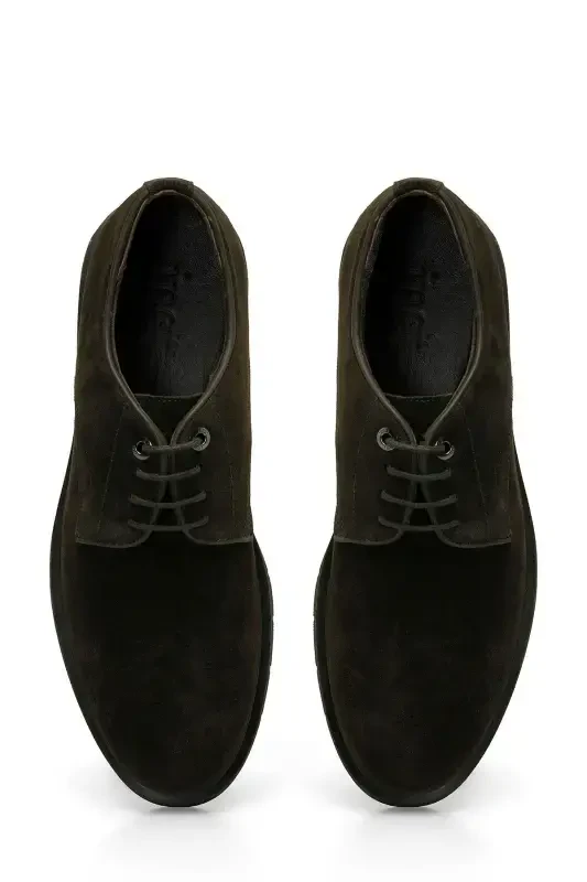 INCI FILES S 4PR Haki Erkak Klasik Poyabzal - 4