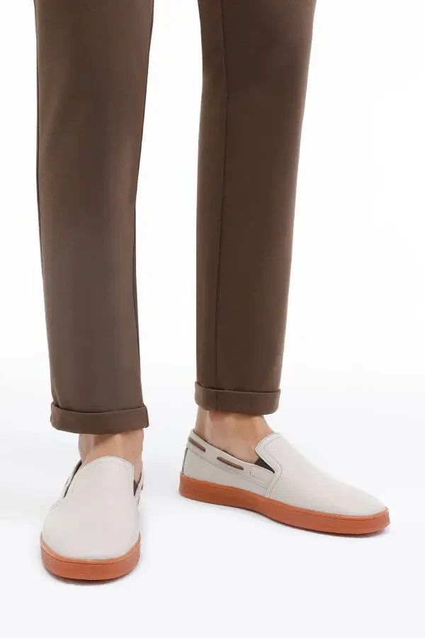 INCI GALİRA 3FX Bej Erkek Slip On - 2