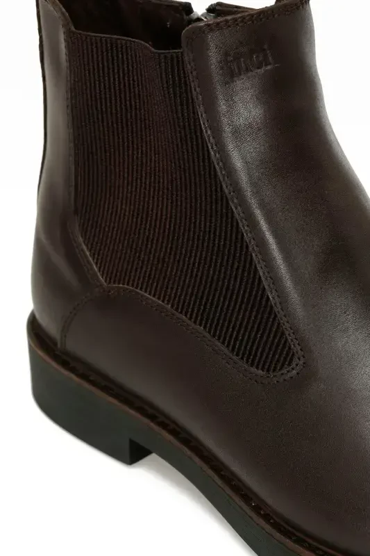 INCI HENDY 4PR Jigarrang erkaklar klassik etik - 7