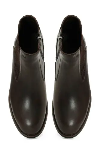 INCI HENDY 4PR Kahverengi Erkek Klasik Bot - 4