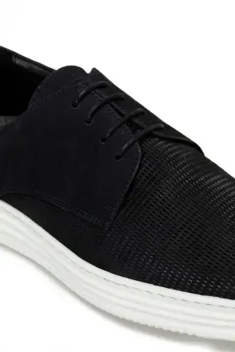 INCI HOOK N 4FX Navy Blue Men's Comfort Shoe - 7