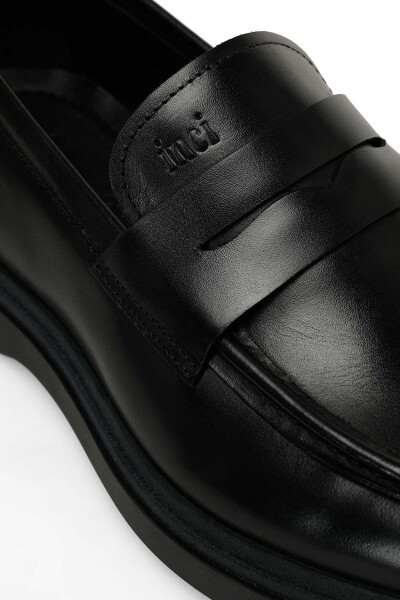 INCI KASSEL 4PR Black Men's Loafer-black - 7
