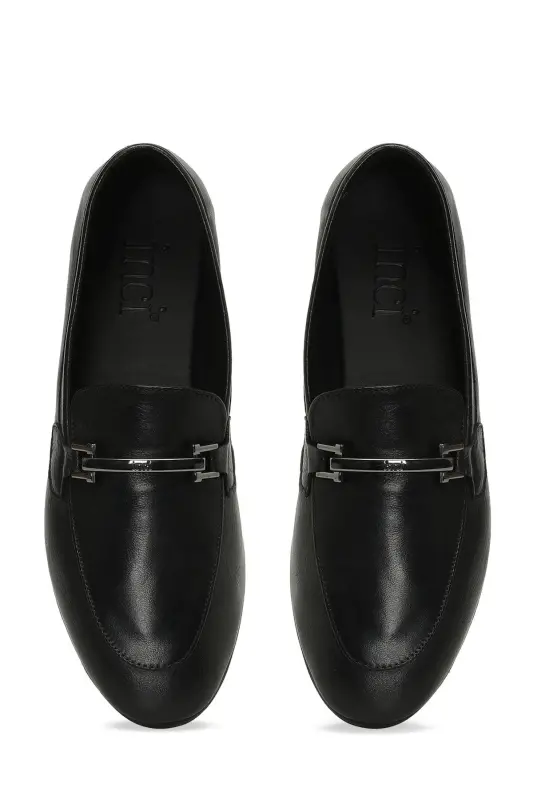 INCI LUANA 5FX Qora Ayollar Loafer-Qora - 4