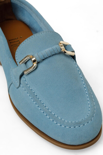 INCI MANUEL 5FX Mavi Kadın Loafer - Mavi-101974865 - 7