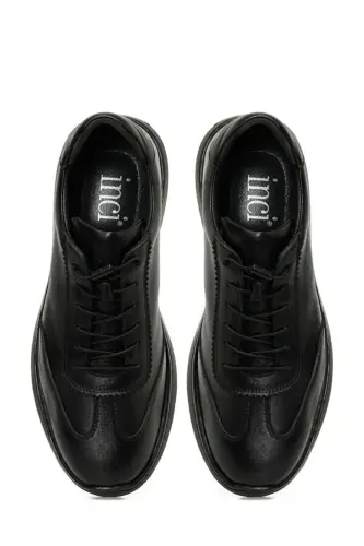 INCI MAYE 4PR Black Men's Comfort Shoe - 4