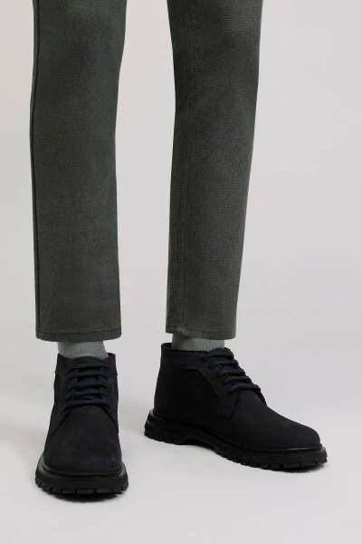 INCI MEADOW N 3PR To'q ko'k Erkaklar Klassik Botinkasi - İNCI (1)