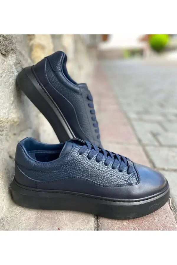 INCI MEN'S LEATHER CASUAL SHOE 1477775 BELLO 3PR - 1