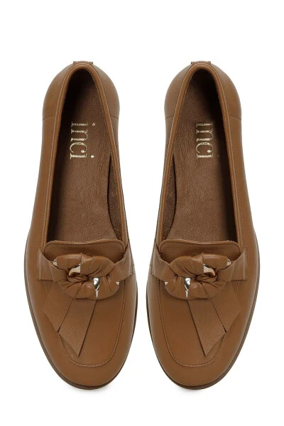 INCI MINELLA 5FX Taba Ayollar Loafer-Taba - 4