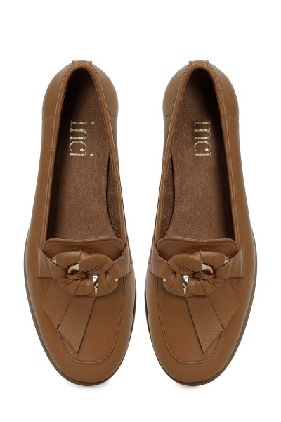 INCI MINELLA 5FX Taba Kadın Loafer - 4