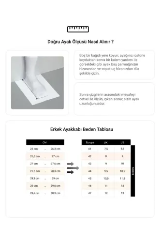 INCI MULLER 4PR Jigarrang Erkak Krossovkasi - 8