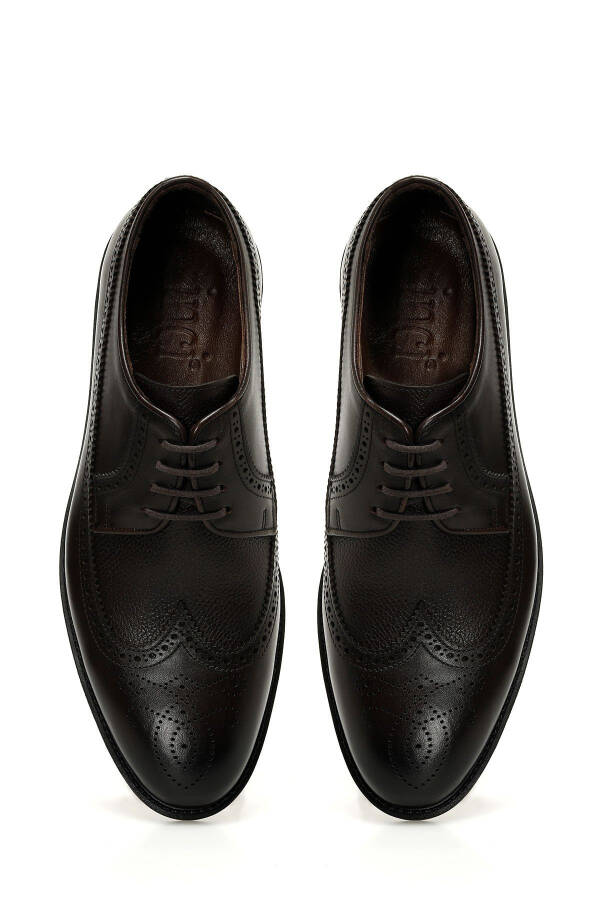 Incı Acel 4fx Kahverengi Erkek Klasik Ayakkabı - 4