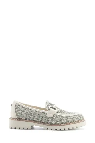 INCI NOMI 5FX Green Women's Loafer-Green - 1