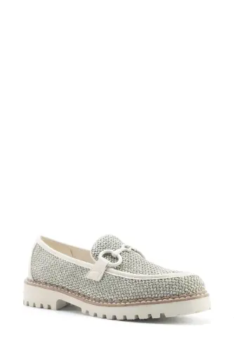 INCI NOMI 5FX Green Women's Loafer-Green - İNCI (1)