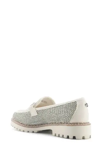 INCI NOMI 5FX Yashil Ayollar Loafer-Yashil - 3