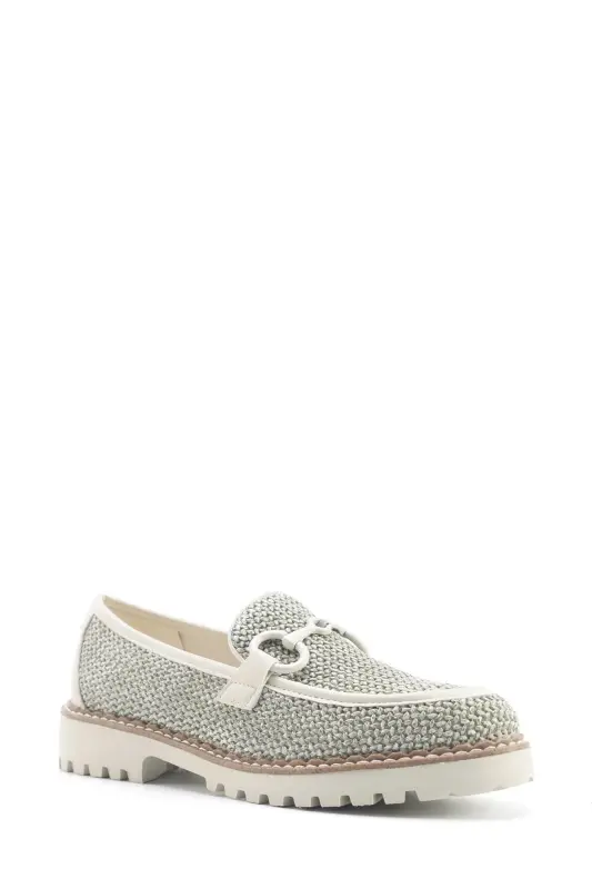 INCI NOMI 5FX Yashil Ayollar Loafer-Yashil - 2