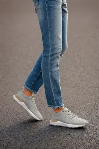 INCI OLVO 5FX Gray Men's Sneakers - İNCI (1)