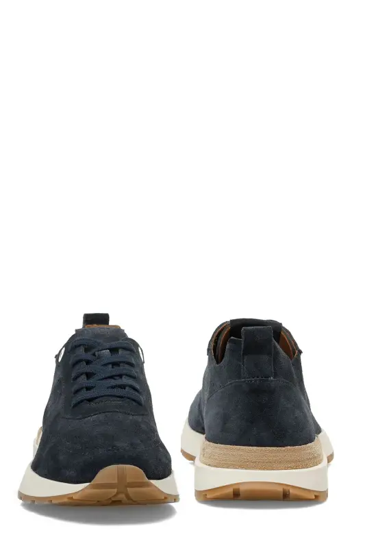 INCI OLVO 5FX Navy Blue Men's Sneaker-Navy Blue - 5