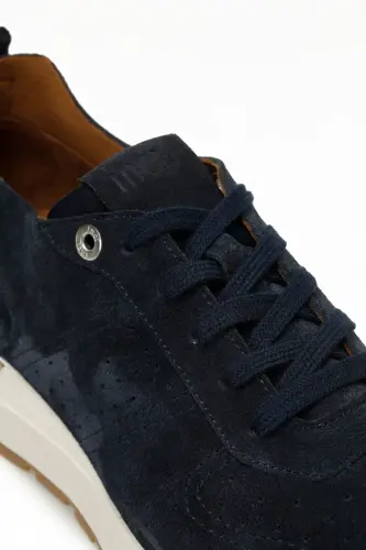 INCI OLVO 5FX Navy Blue Men's Sneaker-Navy Blue - 7