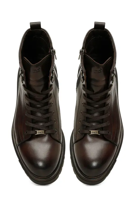 INCI PACINI 4PR Jigarrang Erkaklar Klassik Bot - 4