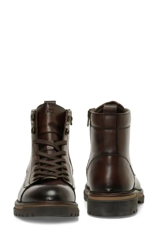 INCI PACINI 4PR Jigarrang Erkaklar Klassik Bot - 5