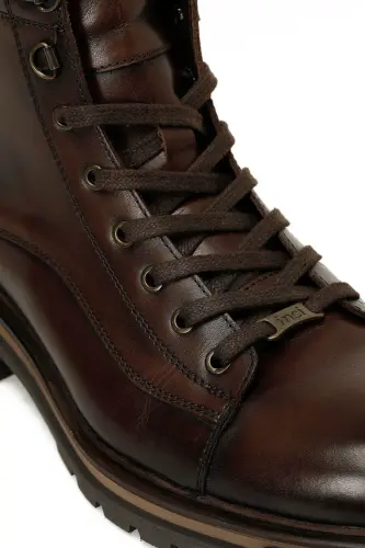 INCI PACINI 4PR Jigarrang Erkaklar Klassik Bot - 7