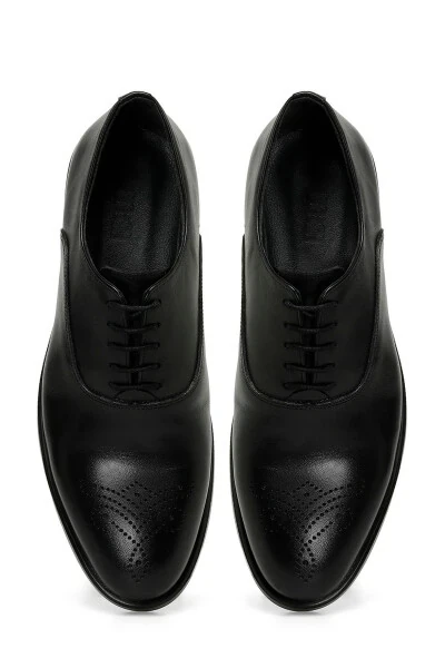 Incı Peony 4fx Qora Erkak Klassik Poyabzal - Qora - 4