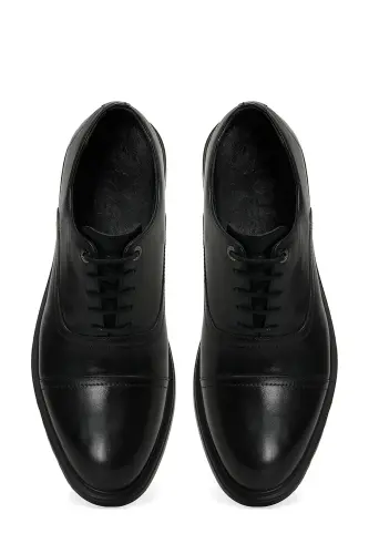 INCI PITS 4PR Black Men's Classic Shoes-Black - 4