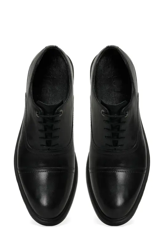 INCI PITS 4PR Black Men's Classic Shoes-Black - 4