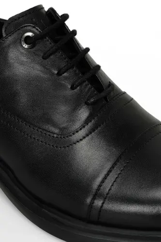 INCI PITS 4PR Black Men's Classic Shoes-Black - 7