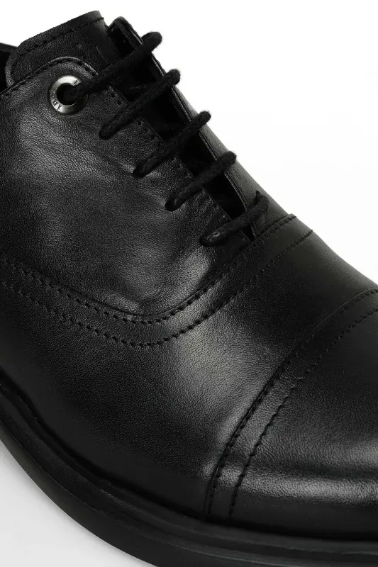 INCI PITS 4PR Black Men's Classic Shoes-Black - 7