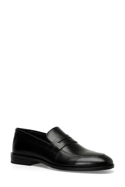 INCI POWER BLACK GENUINE LEATHER MEN SHOES - İNCI