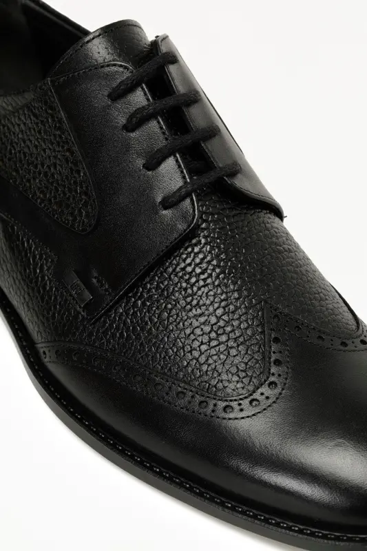 INCI REGA 5FX Black Men's Classic Shoes - 7