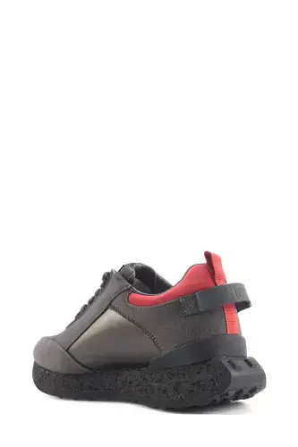 Incı Rıvald 4pr Grı Erkak Sport Oyoq Kiyimi-Kulrang - 3