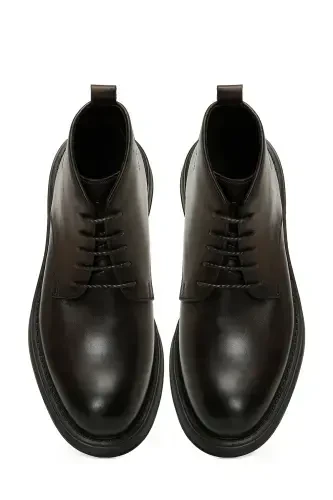 INCI RONS 4PR Jigarrang Erkak Klassik Bot - Jigarrang - 4